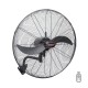 Telemax FW-65/ER1 Ανεμιστήρας Τοίχου 66cm 200W με Τηλεχειριστήριο Μαύρος